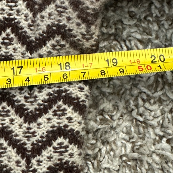 ZARA wool blend Brown Button Textured Jacket Sz L A - Picture 7 of 9